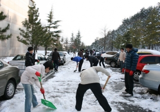 제설작업