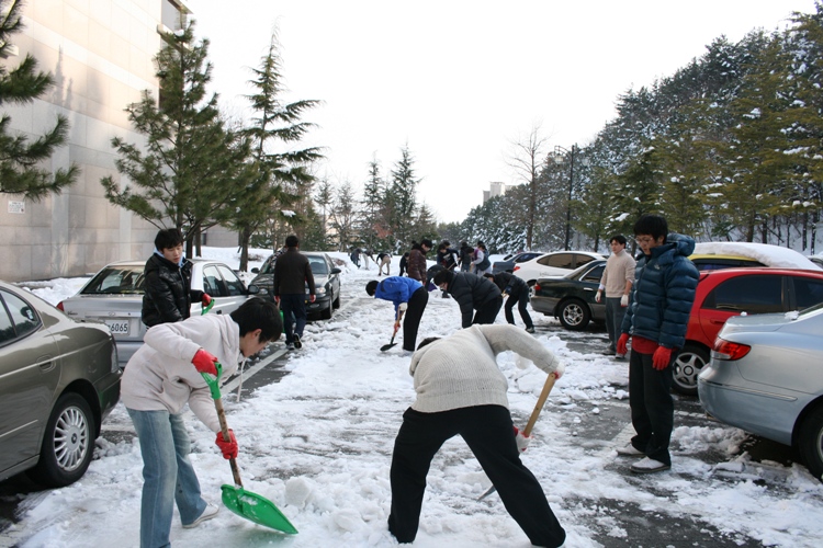 제설작업